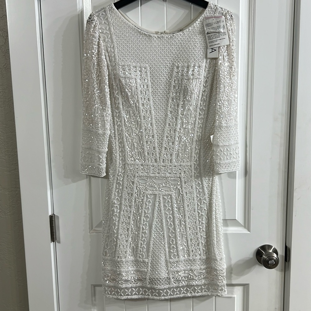 Vintage beaded Scala gown